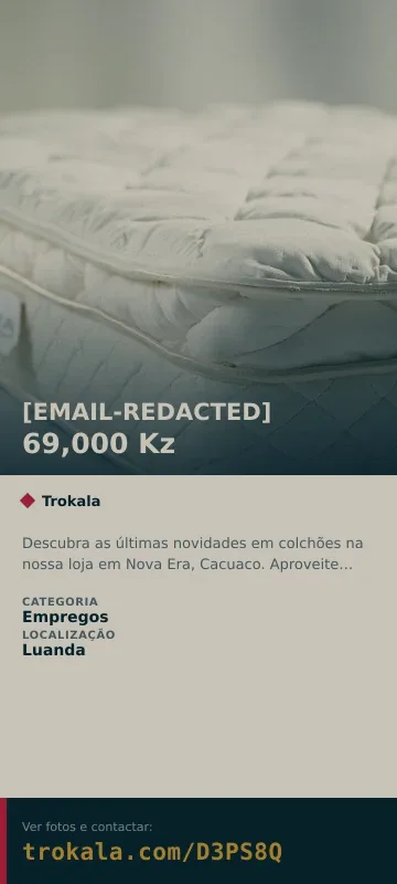 Cartão do anúncio: [EMAIL-REDACTED]