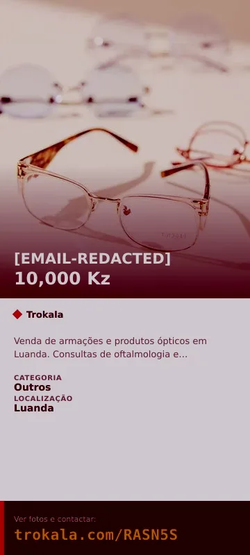 Cartão do anúncio: [EMAIL-REDACTED]