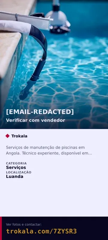 Cartão do anúncio: [EMAIL-REDACTED]