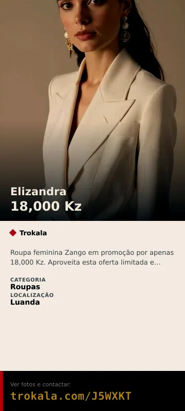 Cartão do anúncio: Elizandra