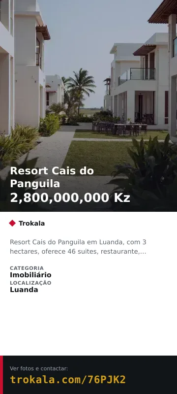 Cartão do anúncio: Resort Cais do Panguila