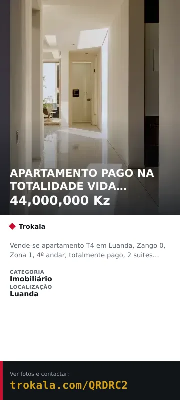Cartão do anúncio: APARTAMENTO PAGO NA TOTALIDADE VIDA PACÍFICA