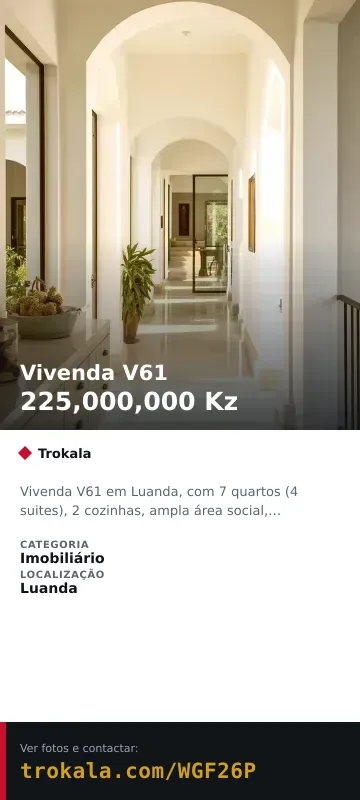 Cartão do anúncio: Vivenda V61
